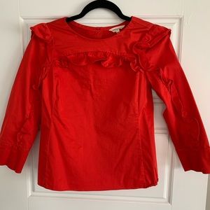 Rebecca Taylor ruffle top